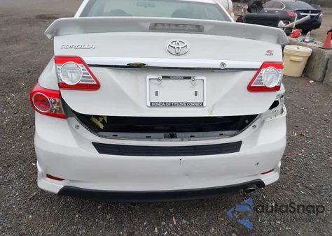 2012 Toyota Corolla S from USA, damaged, VIN 2T1BU4EE4CC786890